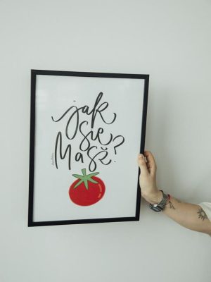 JAK SIĘ MASZ? POMIDOR – wersja z ilustracją